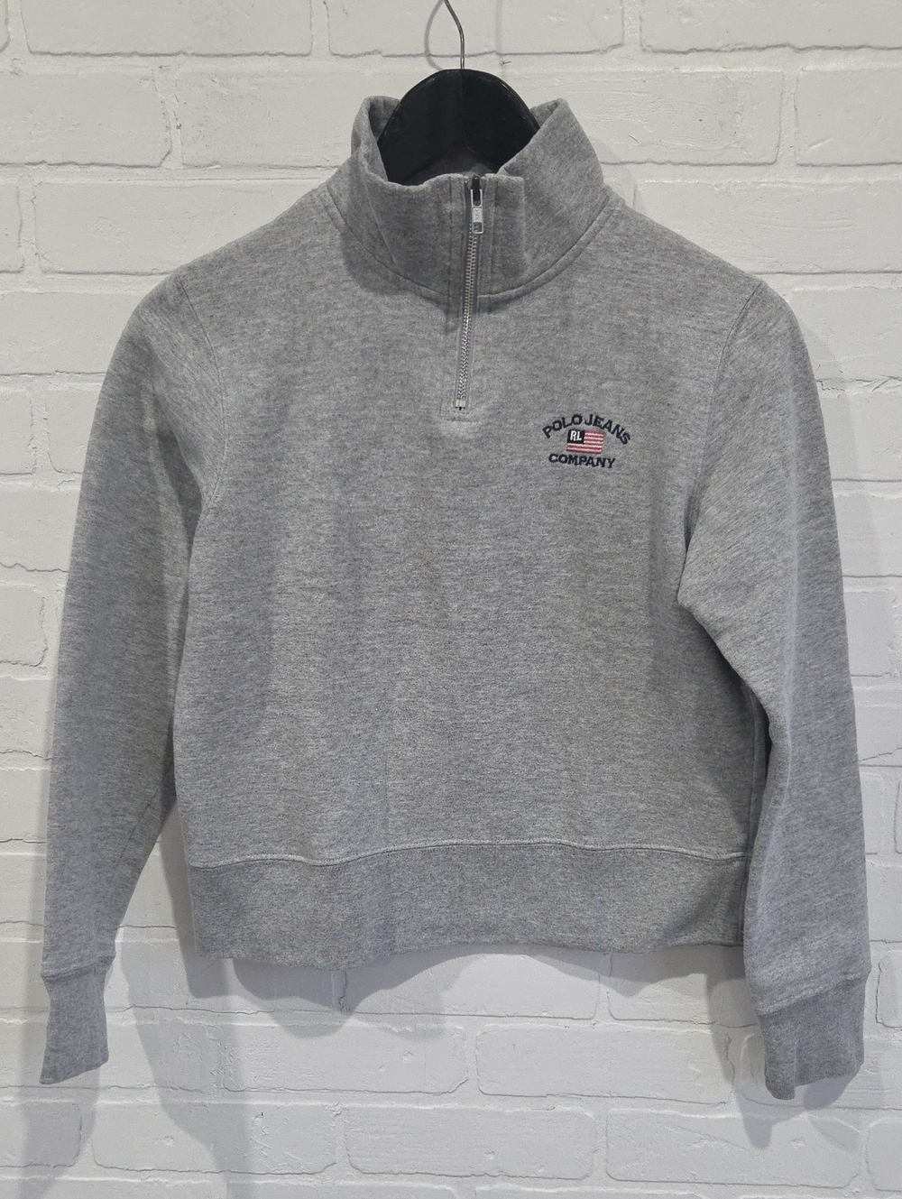 Polo by Ralph Lauren Vintage Quarter-Zip Pullover Sweatshirt